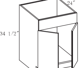 SINK BASE CABINETS